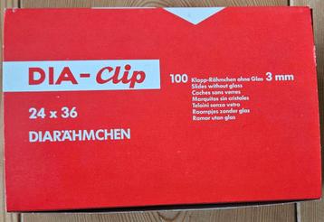 Dia-Clip Diaraamjes 3mm - 100 stuks - 24x36  beschikbaar voor biedingen