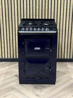 Aga 60cm Gas Fornuis Donkerblauw + 2x Elektrische Oven, 4 kookzones, Grill, Ophalen of Verzenden, Gas
