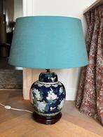 Kleurrijke Sfeervolle Lampvoet van Chinees Aardewerk, Huis en Inrichting, Lampen | Tafellampen, 50 tot 75 cm, Eclectisch, Ophalen of Verzenden