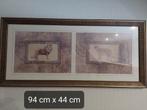 Schilderij in lijst, Ophalen of Verzenden, Zo goed als nieuw