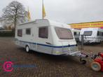 Tec Travelking 555 Frans Bed + Rondzit, Caravans en Kamperen, T.E.C., 7 tot 8 meter, Bedrijf, Schokbreker