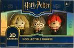 3 Collectible Harry Potter 3D Erasers [Nieuw], Ophalen of Verzenden, Nieuw, Gebruiksvoorwerp