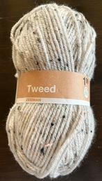 Bol Tweed gemêleerd garen beige kleur 02, Hobby en Vrije tijd, Ophalen of Verzenden, Nieuw, Breien of Haken, Wol of Garen