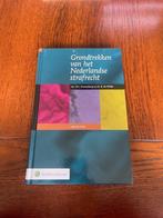 Grondtrekken van het Nederlandse Strafrecht, Boeken, Overige niveaus, Ophalen of Verzenden, Kronenberg en de Wilde, Zo goed als nieuw