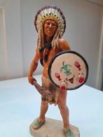 Castagna Wild West Beeldje - Native American Krijger, Ophalen of Verzenden