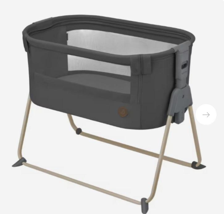 Maxi-Cosi Co-Sleeper Tori Beyond Graphite Eco, Kinderen en Baby's, Babywiegjes en Ledikanten, Zo goed als nieuw, Wieg, Ophalen