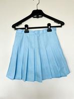 Lichtblauwe Geplooide Minirok, Romwe, Blauw, Ophalen of Verzenden, Zo goed als nieuw