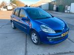 Renault Clio 1.2 TCE 100 Estate 2009 Blauw, Auto's, Voorwielaandrijving, 535 kg, 4 cilinders, 1095 kg