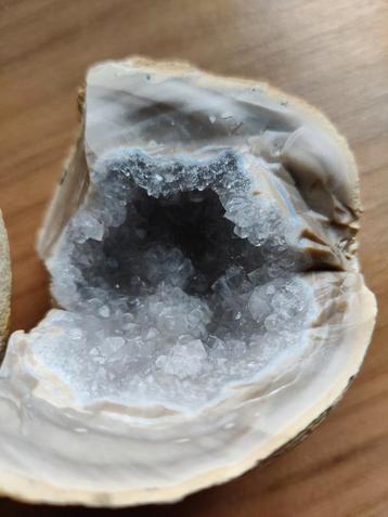 Geode met kristallen beschikbaar voor biedingen