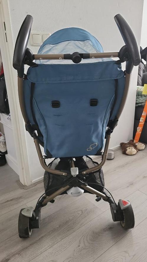 Buggy Quinny Zapp blauw, Kinderen en Baby's, Buggy's, Gebruikt, Quinny, Zonnekap, Ophalen