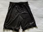 Nike Academy zwart voetbalbroekje, maat 146, Sport- of Zwemkleding, Ophalen of Verzenden, Zo goed als nieuw, Nike
