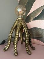 Unieke Octopus Lamp - Gouden Accent, Ophalen of Verzenden, Zo goed als nieuw, Minder dan 50 cm