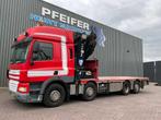 2007 DAF CF85 Vrachtwagen met laadkraan 17 meter, Euro 5, Overige brandstoffen, 463 pk, Origineel Nederlands