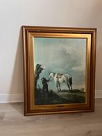 Vintage P. Wouwerman Print in Lijst, Ophalen of Verzenden