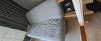 Degelijke 2-persoons FUTON slaapbank (Made in Denmark) + dik, Ophalen, Gebruikt, Tweepersoons, 140 cm