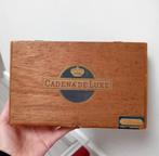 houten sigarenkistje met de opdruk "Cadena de Luxe", Verzamelen, Ophalen of Verzenden, Sigarenbandjes