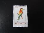 Postzegel Vogel: Bijeneter uit Moldavië, Ophalen of Verzenden, Postfris, Dier of Natuur
