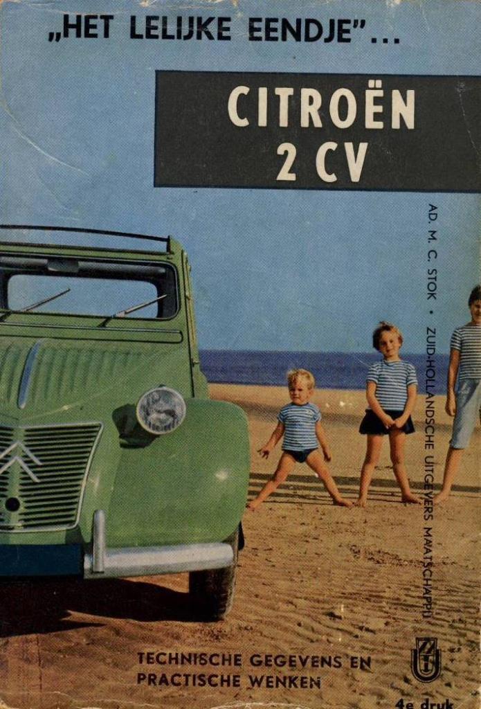 Citroen 2 CV - Het lelijke eendje - Han Bouvy, Auto diversen, Handleidingen en Instructieboekjes, Ophalen of Verzenden