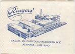 Ringers Alkmaar - cacao chocolade fabrieken, Verzamelen, Ophalen