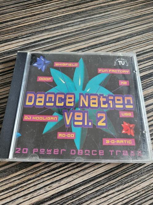 Dance Nation Vol. 2 - 20 Power Dance Traxx, Cd's en Dvd's, Cd's | Dance en House, Ophalen of Verzenden