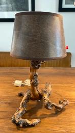 Brutalistische tafellamp jaren 1960, Ophalen of Verzenden, Zo goed als nieuw, Minder dan 50 cm