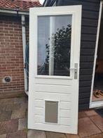 Binnendeur hardhout, Doe-het-zelf en Verbouw, Ophalen, Gebruikt, Binnendeur, 200 tot 215 cm
