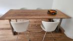 Eettafel 220x100, Huis en Inrichting, Tafels | Eettafels, Ophalen, Gebruikt, Rechthoekig, 50 tot 100 cm