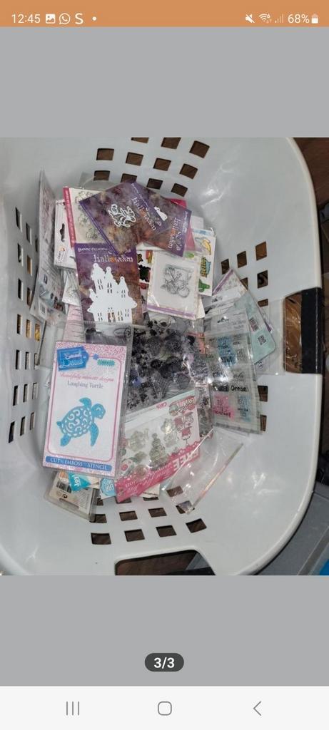 Stempels en stansen, Hobby en Vrije tijd, Scrapbooking, Zo goed als nieuw, Frame of Mal, Overige merken, Ophalen of Verzenden