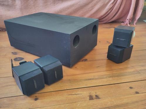 Bose subwoofer en muur/platfond speakers, Audio, Tv en Foto, Luidsprekers, Gebruikt, Complete surroundset, 60 tot 120 watt, Bose