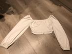 2 witte tops mt S/36 Shein & Hang Eleven, Kleding | Dames, Wit, Ophalen of Verzenden, Zo goed als nieuw, Maat 36 (S)