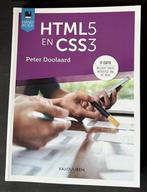 HTML5 en CSS3 - 5e editie, Boeken, Programmeertaal of Theorie, Ophalen of Verzenden, Zo goed als nieuw, Peter Doolaard