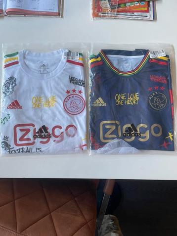 Ajax Bob Marley shirts zwart en wit beschikbaar voor biedingen