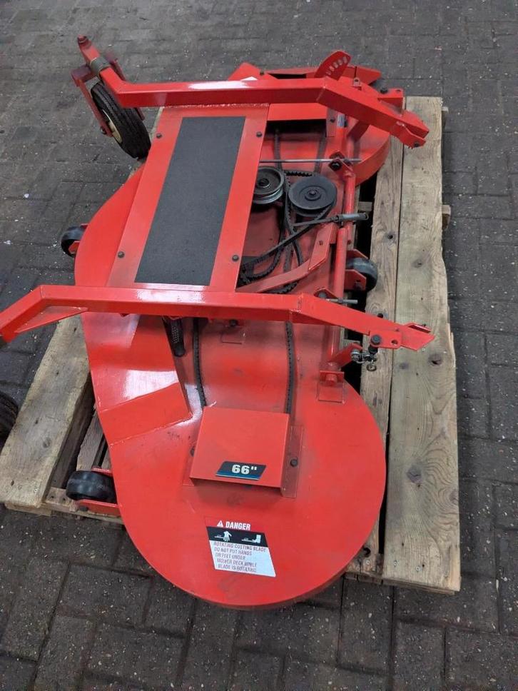 Nieuw overjarig maaidek Simplicity 66 inch / 168cm, Tuin en Terras, Zitmaaiers, Zo goed als nieuw, 120 cm of meer, Ophalen