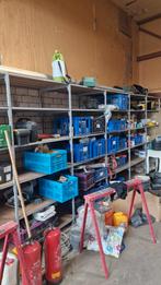 stevige legbordstelling 12m1 lang, Ophalen