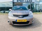 Nissan Note 1.4 Connect Edition, Airco, Half leer, Nieuw APK, Voorwielaandrijving, Euro 5, Gebruikt, Zwart