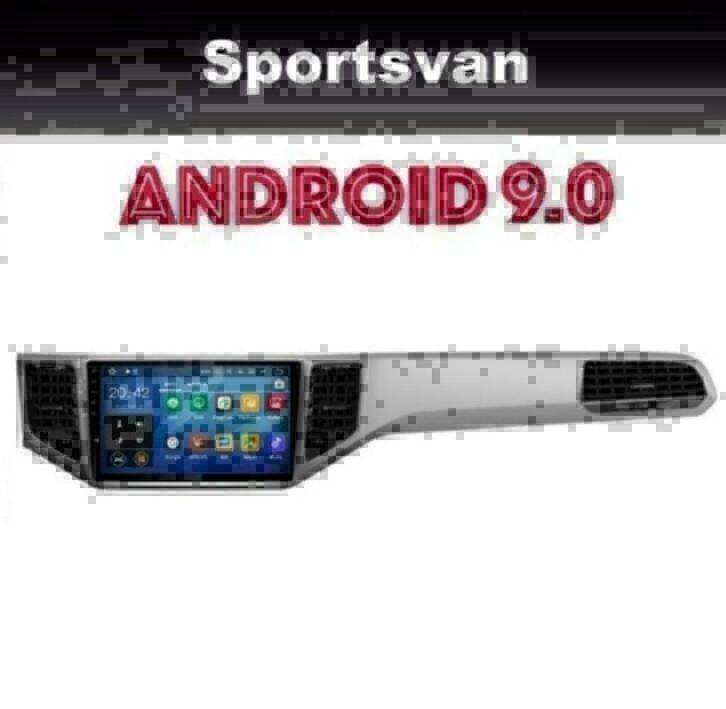 VW Sportsvan android 9.0 navigatie wifi radio dab 10,1inch, Auto diversen, Autoradio's, Nieuw, Ophalen of Verzenden