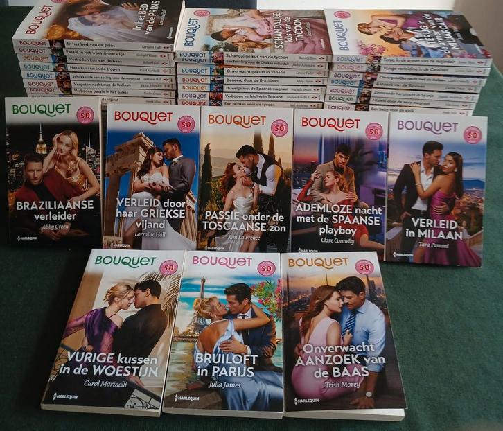 HARLEQUIN BOUQUET REEKS BOEKJES JAARGANG 2025, Boeken, Romans, Zo goed als nieuw, Nederland, Ophalen of Verzenden