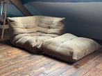 Vintage togo ligne roset hoek en ottoman, Ophalen, Gebruikt, Eenpersoons, 100 tot 125 cm