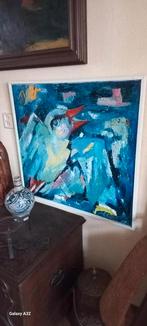 Vogel modern werk Corry Olthof ( Breda 1938 - ), Antiek en Kunst, Kunst | Schilderijen | Klassiek, Ophalen of Verzenden