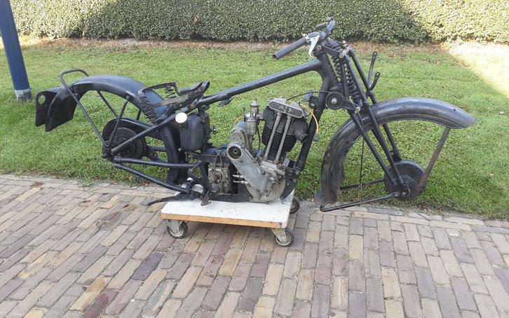 AJS 1930 R8 project, 500 cc OHV Two Port, Motoren, Motoren | Oldtimers, Toermotor, 12 t/m 35 kW, 1 cilinder, Ophalen