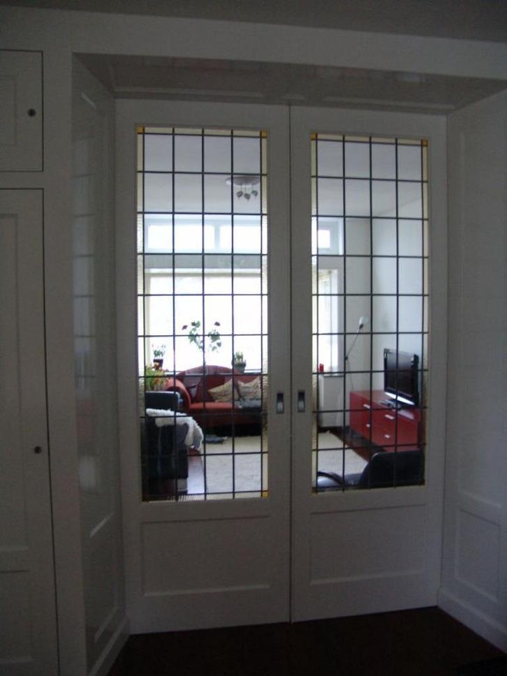 Glas in lood in kamer en suite schuifdeuren, Huis en Inrichting, Woonaccessoires | Overige, Nieuw, Ophalen