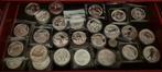 1 oz zilveren munten/ prijs verschillen/ minimum 100€, Ophalen of Verzenden, Overige landen