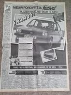 Advertentie Ford Fiesta Festival (krant 1982), Ophalen of Verzenden, 1980 tot heden, Knipsel(s)