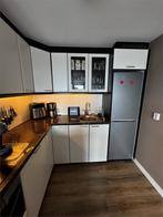 Nette hoekkeuken te koop, Huis en Inrichting, Keuken | Complete keukens, Ophalen, Gebruikt, Wit, Hoekkeuken