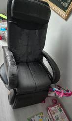 Relax fauteuil electrische massagestoel met afstandbediening, Huis en Inrichting, Ophalen, Gebruikt, Leer