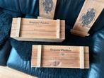 2 wijnkisten Brut Reserva Heredad Cava Segura Viudas., Huis en Inrichting, Woonaccessoires | Kisten, Ophalen, Gebruikt, Minder dan 50 cm