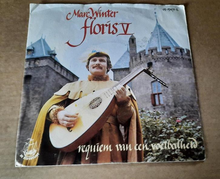 Marc winter floris v, Cd's en Dvd's, Vinyl | Nederlandstalig, Gebruikt, Levenslied of Smartlap, Overige formaten, Verzenden