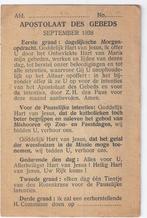 Bp272 prentje apostolaat des gebeds 1938, Verzamelen, Religie, Gebruikt, Ophalen of Verzenden, Boek