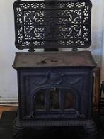 Antieke Franse Houtkachel - Opknapper, Huis en Inrichting, Kachels, Ophalen, Gebruikt, Houtkachel, Vrijstaand