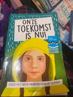Onze Toekomst Is Nu! - Greta Thunberg Klimaatboek, Ophalen of Verzenden, Zo goed als nieuw, Non-fictie